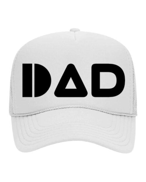 DAD Crew Member Snapback White