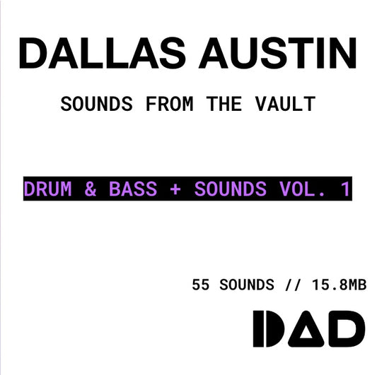 Dallas Austin - drum and bass sounds Vol. 1